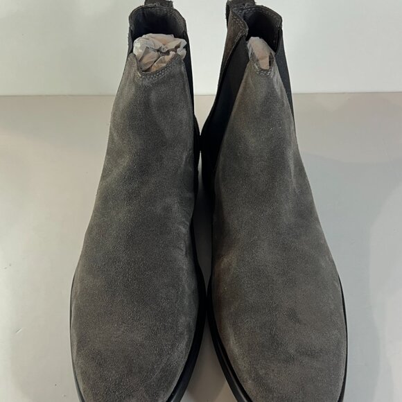 To Boot New York Adam Derrick Italian Calf Suede Chelsea Boots - Picture 2 of 6
